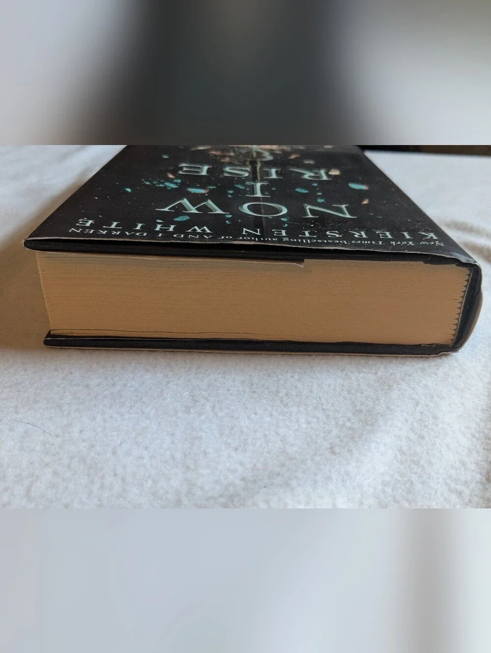 Now I Rise by Kiersten White - Demand the Crown (Hardcover) - Black & Teal Cover
